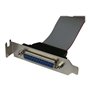 StarTech.com Low Profile 16in Parallel P