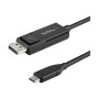 StarTech.com 6.6 ft. (2 m) USB-C to DisplayPort 1.2 Cable - Bi-Directional - USB / DisplayPort cable - 2 m