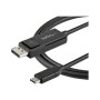 StarTech.com 6.6 ft. (2 m) USB-C to DisplayPort 1.2 Cable - Bi-Directional - USB / DisplayPort cable - 2 m