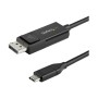 StarTech.com 6.6 ft. (2 m) USB-C to DisplayPort 1.2 Cable - Bi-Directional - USB / DisplayPort cable - 2 m