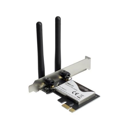 Inter-Tech DMG-31 Wi-Fi 4 PCIe Adapter - 300 Mbps
