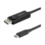 StarTech.com 6.6 ft. (2 m) USB C to DisplayPort 1.4 Cable - Bidirectional - USB / DisplayPort cable - 2 m