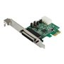StarTech.com 4 Port PCI Express RS232 Serial Adapter Card - 16950 UART - 256-byte FIFO Cache - PCI E Serial Card - serial adapte