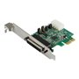 StarTech.com 4 Port PCI Express RS232 Serial Adapter Card - 16950 UART - 256-byte FIFO Cache - PCI E Serial Card - serial adapte