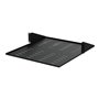 StarTech.com 2 Post Server Rack Shelf - Vented - Center Mount - Black - Supports up to 75 lb. - 2 post Network Rack Shelf rack s