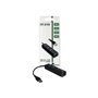 Inter-Tech Argus IT-410 USB-Hubs - 3 - Schwarz