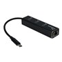 Inter-Tech Argus IT-410 USB-Hubs - 3 - Schwarz