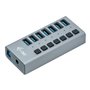 I-Tec USB 3.0 Charging HUB 7 port + Power Adapter 36 W USB-Hubs - 7 - Grau