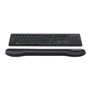 StarTech.com Foam Keyboard Wrist Rest - Ergonomic Wrist Support - Padded Keyboard Desk Cushion for Typing - Black Computer Hand 