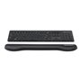 StarTech.com Foam Keyboard Wrist Rest - Ergonomic Wrist Support - Padded Keyboard Desk Cushion for Typing - Black Computer Hand 