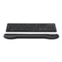StarTech.com Foam Keyboard Wrist Rest - Ergonomic Wrist Support - Padded Keyboard Desk Cushion for Typing - Black Computer Hand 