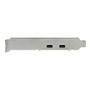 StarTech.com PCIe USB 3.1 Card - 2x USB C 3.1 Gen 2 10Gbps - PCIe Gen 3 x4 - ASM3142 Chipset - USB Type C PCI Express Card - USB