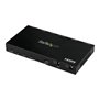 StarTech.com HDMI Splitter - 2 Port - 4K 60Hz with Built-In Scaler - video/audio splitter - 2 ports