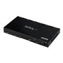 StarTech.com HDMI Splitter - 2 Port - 4K 60Hz with Built-In Scaler - video/audio splitter - 2 ports