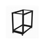 StarTech.com 4POSTRACK18U - 18U Open Cabinet Rack with Wheels