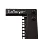 StarTech.com 4POSTRACK18U - 18U Open Cabinet Rack with Wheels