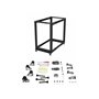 StarTech.com 4POSTRACK18U - 18U Open Cabinet Rack with Wheels