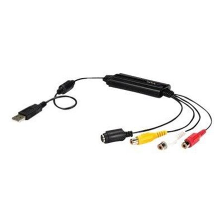 StarTech.com USB Video Capture Adapter - S Video / Composite to USB 2.0 Video Capture Cable with TWAIN Support - Analog to Digit