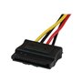 StarTech.com LP4 zu 2x Latching SATA Strom Y Kabel Splitter Adapter