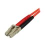 StarTech.com Multimode 50/125 Duplex Fiber Patch Cable LC - Orange - 5 meter