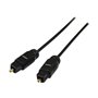 StarTech.com Thin Toslink Digital Optical SPDIF Audio Kabel