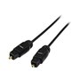StarTech.com Thin Toslink Digital Optical SPDIF Audio Kabel