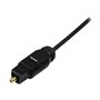 StarTech.com Thin Toslink Digital Optical SPDIF Audio Kabel