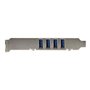 StarTech.com 4 Port PCI SuperSpeed USB 3.0 Adapter Card mit SATA / SP4 Strom