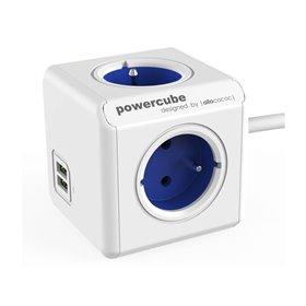 PowerCube Extended USB 1.5 meter (Type E) - Blue