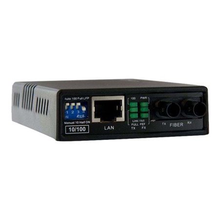 StarTech.com 10/100 MM Fiber Copper Fast Ethernet Media Konverter ST 2 km