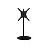 ConnecTech StandView TV Floor Mount with rotatable top. 26"-55". Matte black 25 kg 55" From 200 x 200 mm