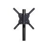 ConnecTech StandView TV Floor Mount with rotatable top. 26"-55". Matte black 25 kg 55" From 200 x 200 mm