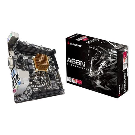 BIOSTAR A68N-2100K Mainboard - socket - DDR3L (Low Voltage) RAM - Mini-ITX