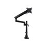 StarTech.com Desk Mount Monitor Arm with 2x USB 3.0 ports - Full Motion Single Monitor Pole Mount up to 34" VESA Display - C-Cla