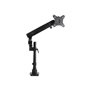 StarTech.com Desk Mount Monitor Arm with 2x USB 3.0 ports - Full Motion Single Monitor Pole Mount up to 34" VESA Display - C-Cla