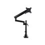 StarTech.com Desk Mount Monitor Arm with 2x USB 3.0 ports - Full Motion Single Monitor Pole Mount up to 34" VESA Display - C-Cla