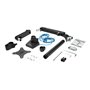 StarTech.com Desk Mount Monitor Arm with 2x USB 3.0 ports - Full Motion Single Monitor Pole Mount up to 34" VESA Display - C-Cla