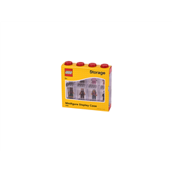 LEGO Minifiguren-Schaukasten für 8 minifiguren, Rot