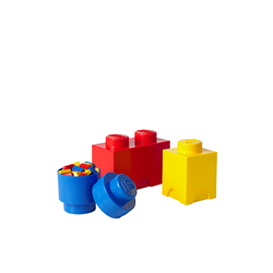 LEGO Aufbewahrungsbox Multipack S (Rot, Blau, Gelb)