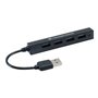 Conceptronics HUBBIES HUBBIES05B USB-Hubs - 4 - Schwarz