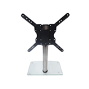 ConnecTech StandView TV Desk Mount with rotatable top. 26"-55". Alu finish 25 kg 55" From 200 x 200 mm
