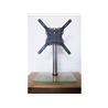 ConnecTech StandView TV Desk Mount with rotatable top. 26"-55". Alu finish 25 kg 55" From 200 x 200 mm