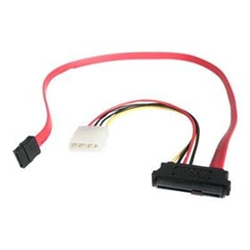 StarTech.com SAS 29 Pin zu SATA Kabel mit LP4 Strom