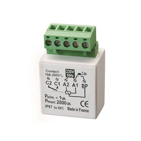 Urmet Mtr200e flush-mounted toggle relay with timer