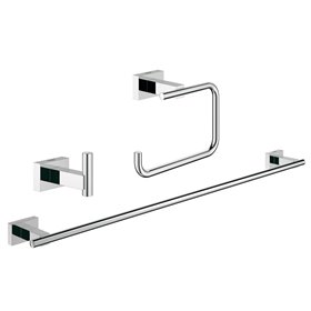 Grohe Essentials Cube, Bad-Set 3 in 1, chrom