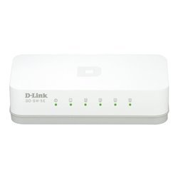 D-Link GO-SW-5E 5-Port Fast Ethernet Unmanaged Desktop Switch