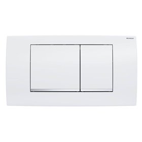 Geberit actuator plate twinline 30 white