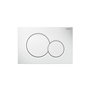 Geberit actuator plate sigma01 for dual flush: white alpine