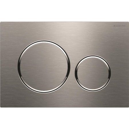 Geberit actuator plate sigma20 for dual flush stainless stee