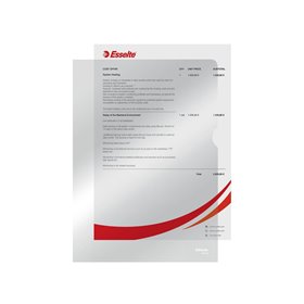 Esselte Plastomslag  A4 0.105mm 100stk/pak